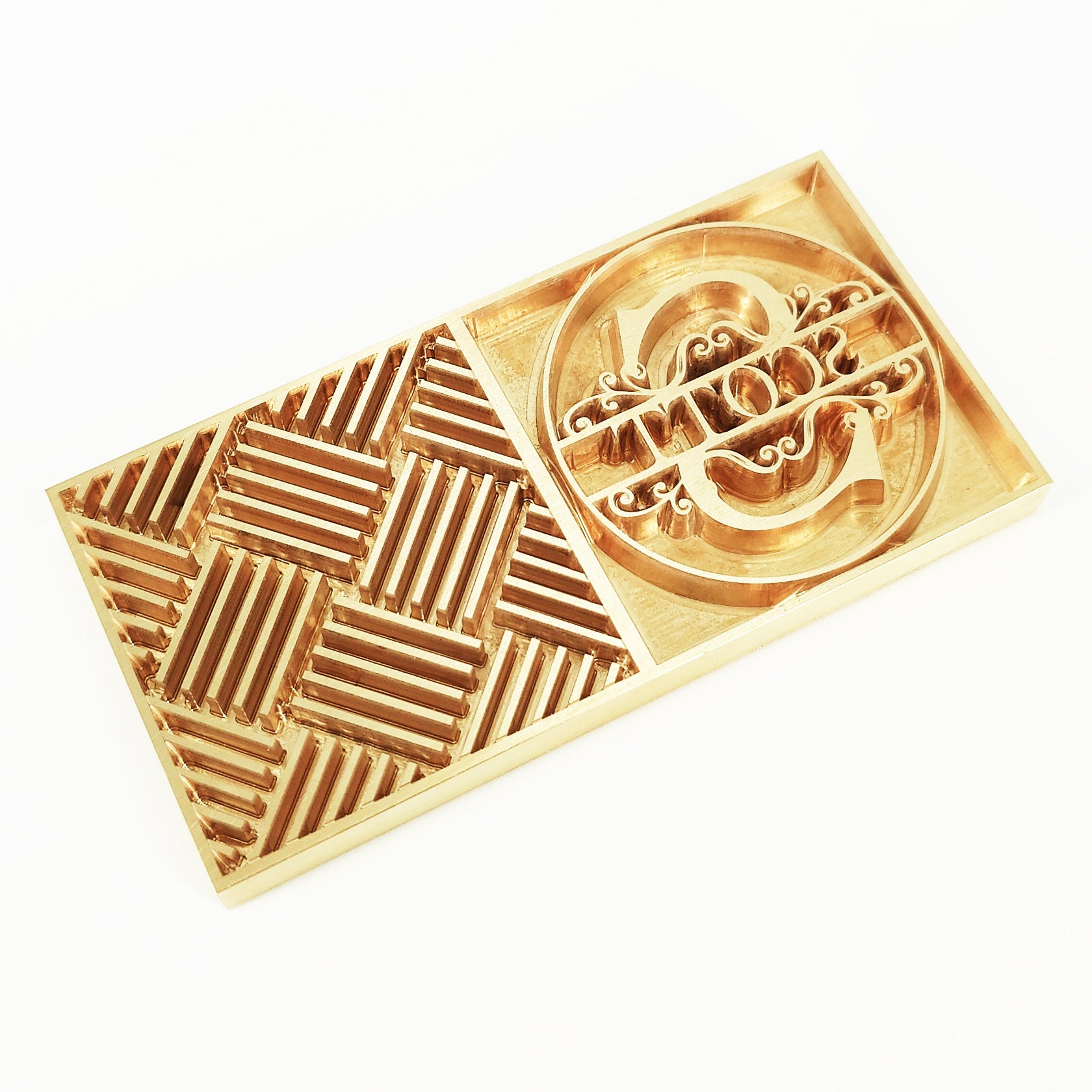NameSculpt: Customized Brass Ice Plate – StampMold