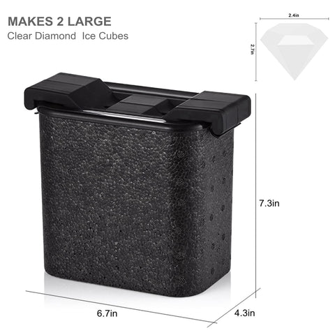 Crystal Clear Ice Diamond Maker