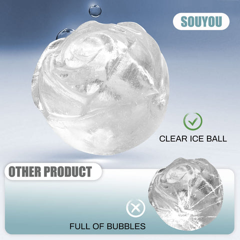 Crystal Clear Ice Rose Maker